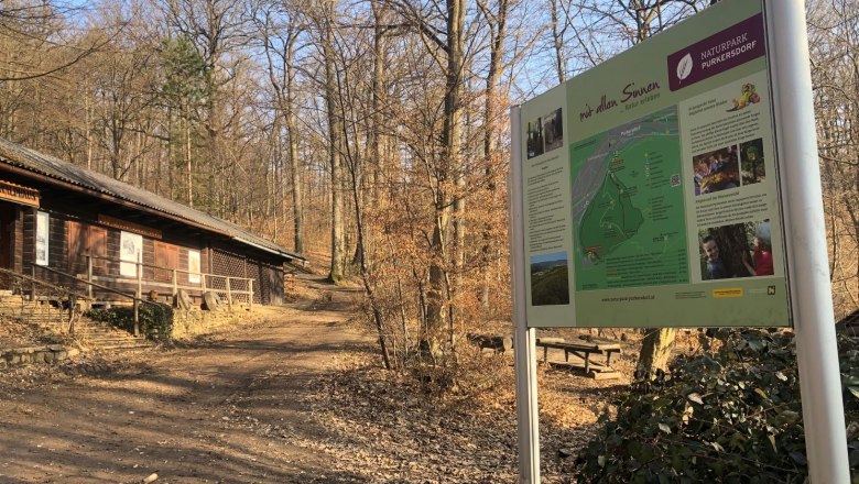 Naturparkzentrum im Vorfrühling, © Naturpark Purkersdorf/Orosel