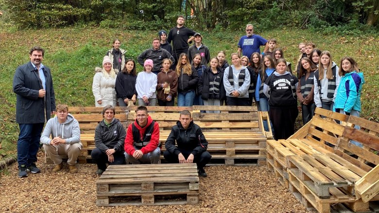 Pilgrim-Projekt Gruppenfoto, © Naturpark Purkersdorf/G.Orosel