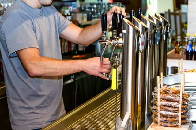 Draught beer