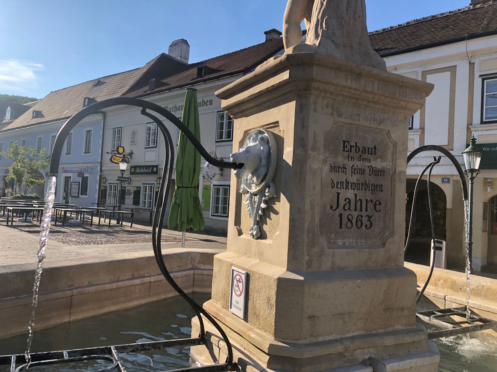Fürstenbergbrunnen - am Hauptplatz