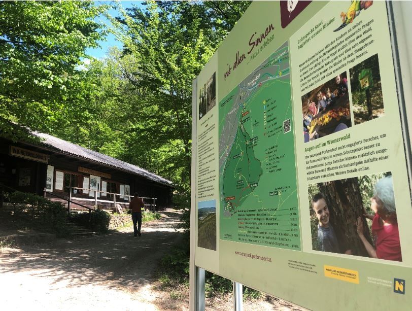 Purkersdorf Nature Park Center in summer