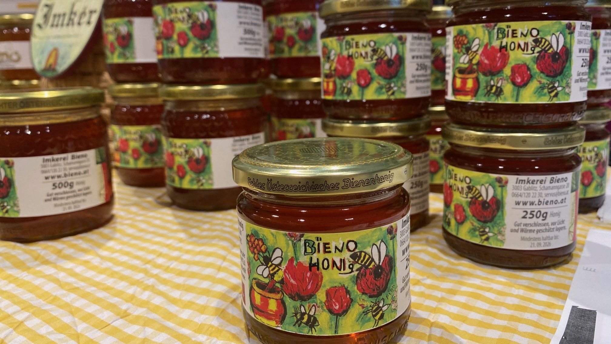 Siegeretikett Naturparkhonig 2024/25