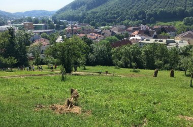 Purkersdorf town center embedded in nature, © Naturpark Purkersdorf