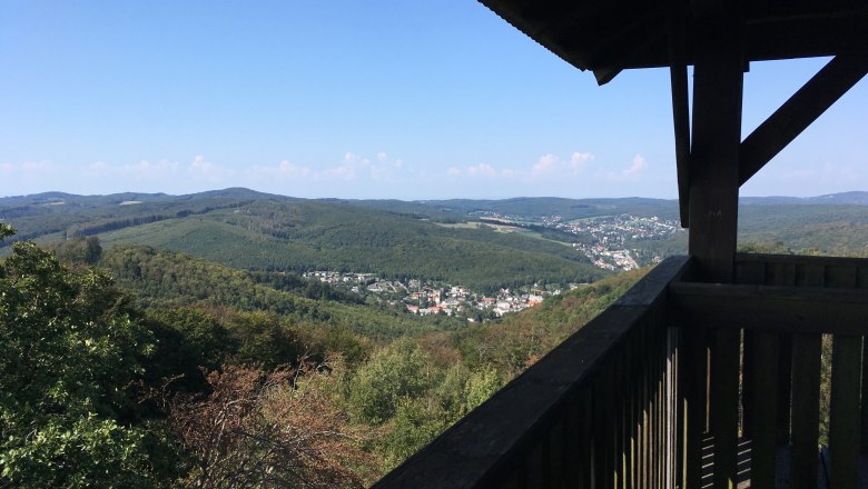 View from the Rudolfshöhe observation tower, © Naturpark Purkersdorf