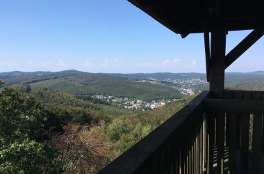 View from the Rudolfshöhe observation tower, © Naturpark Purkersdorf