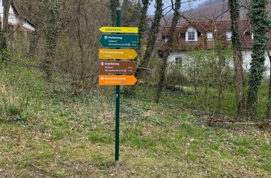 Das neue Wanderwege Leitsystem des Naturpark seit 2024/25, © Naturpark Purkersdorf