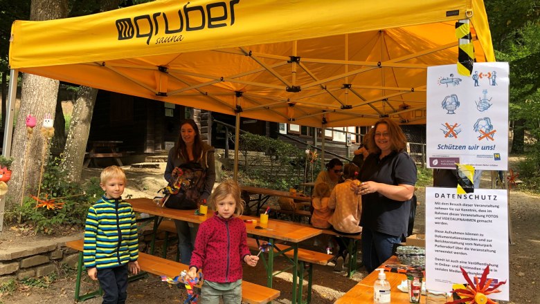 Veranstaltung: Aktivstation des Ideen4tel beim Naturparkfest, © Naturpark Purkersdorf
