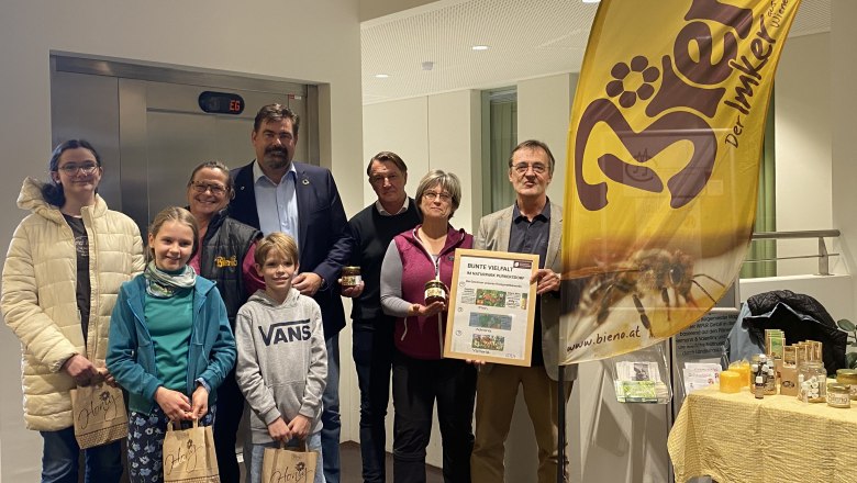winners of the special edition nature park honey 2024/25, &copy; Naturpark Purkersdorf