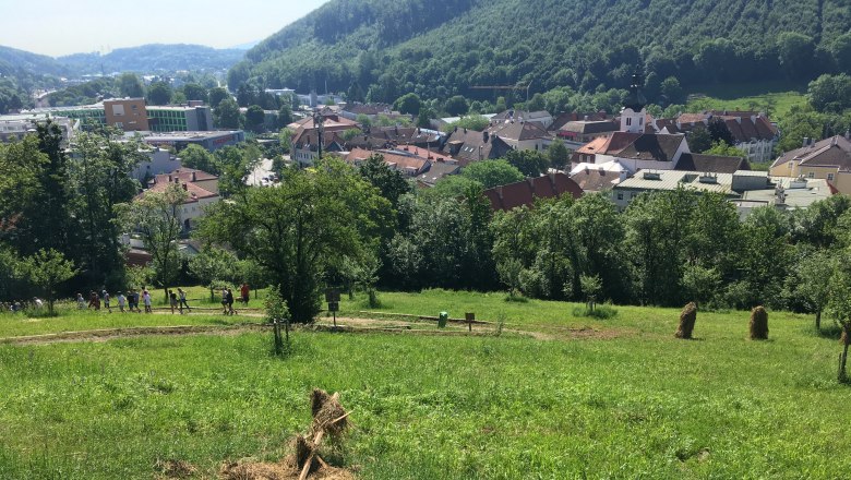 Purkersdorf town center embedded in nature, © Naturpark Purkersdorf