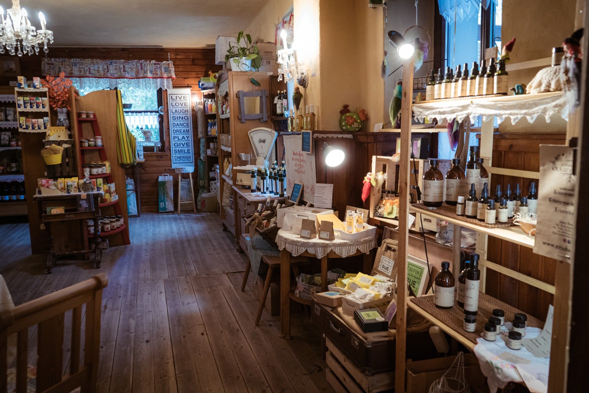 Organic farm store
