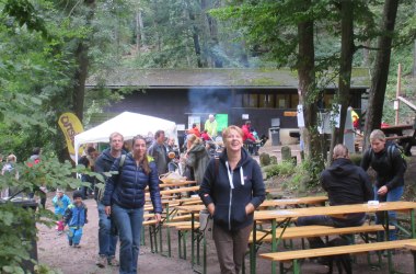 Gute Stimmung beim Naturparkfest, © Naturpark Purkersdorf