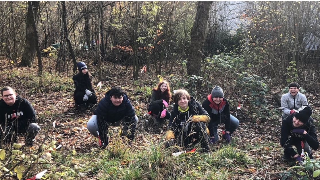 Klimahecke Naturparkzentrum