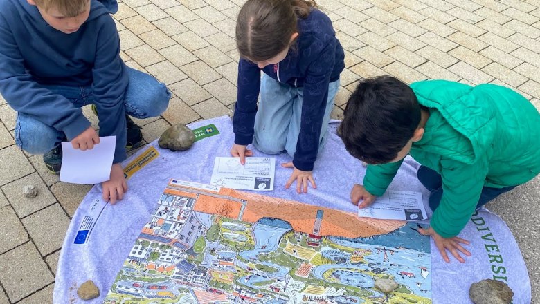 Water research in the school garden, &copy; Naturpark Purkersdorf