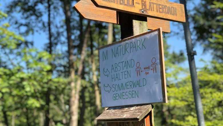 The nature park during the pandemic 2020, © Naturpark Purkersdorf / G.Orosel