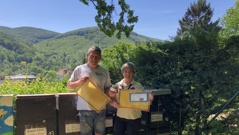 Etikettenwettbewerb Naturpark-Honig 2022 - Imker Bieno &amp; Naturpark , © Naturpark Purkersdorf