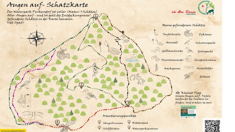 &quot;Augen auf&quot; Schatzkarte